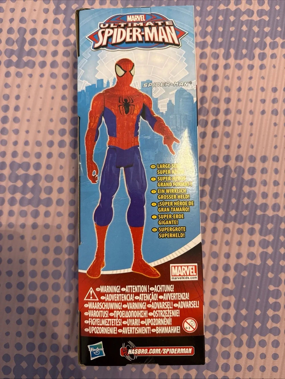 Marvel Spider-Man Action Figure in Red and Blue